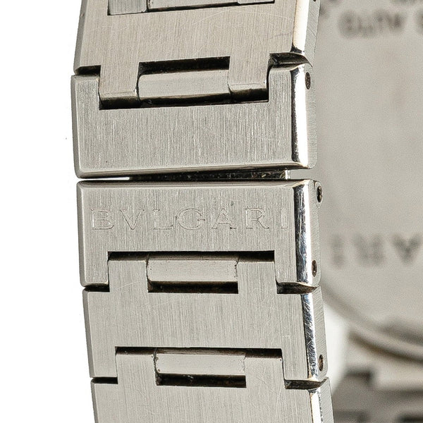 ブルガリ ブルガリブルガリ 腕時計 BB33SS 自動巻き ブラック文字盤 ステンレススチール メンズ BVLGARI 【中古】