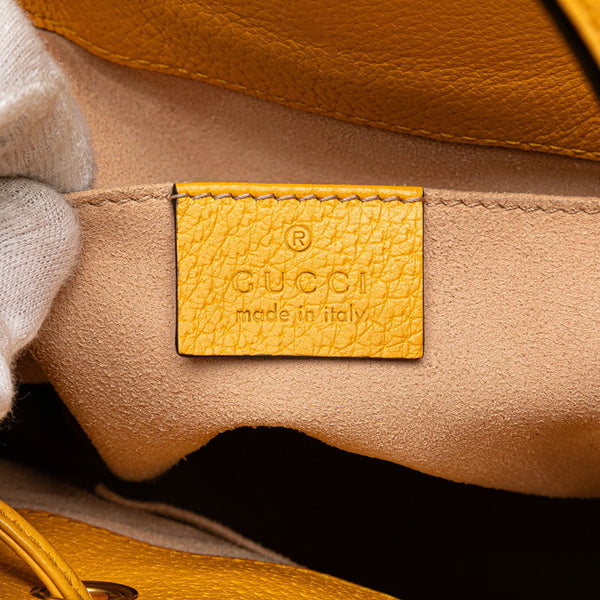 グッチ GGフローラ ハンドバッグ ショルダーバッグ 2WAY 550621 ベージュ イエロー PVC レザー レディース GUCCI 【中古】