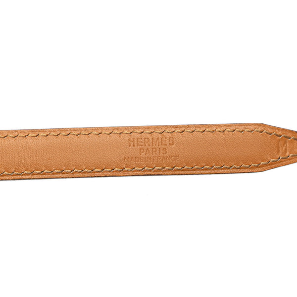 エルメス ケリー アルディオン 2重巻き ベルト M ブラック ブラウン ボックスカーフ レディース HERMES 【中古】
