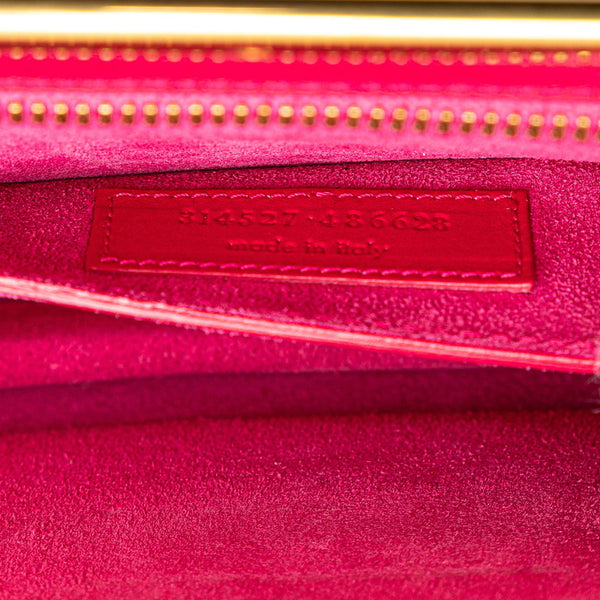 サンローラン クラッチバッグ セカンドバッグ 314527 ピンク レザー レディース SAINT LAURENT 【中古】