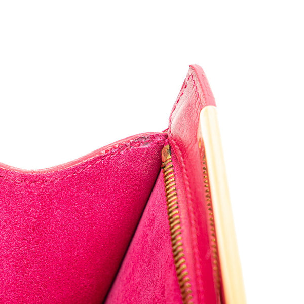 サンローラン クラッチバッグ セカンドバッグ 314527 ピンク レザー レディース SAINT LAURENT 【中古】