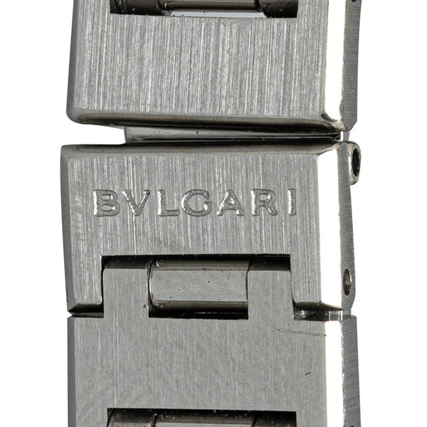 ブルガリ ブルガリブルガリ 腕時計 BB26SS クオーツ ブラック文字盤 ステンレススチール レディース BVLGARI 【中古】