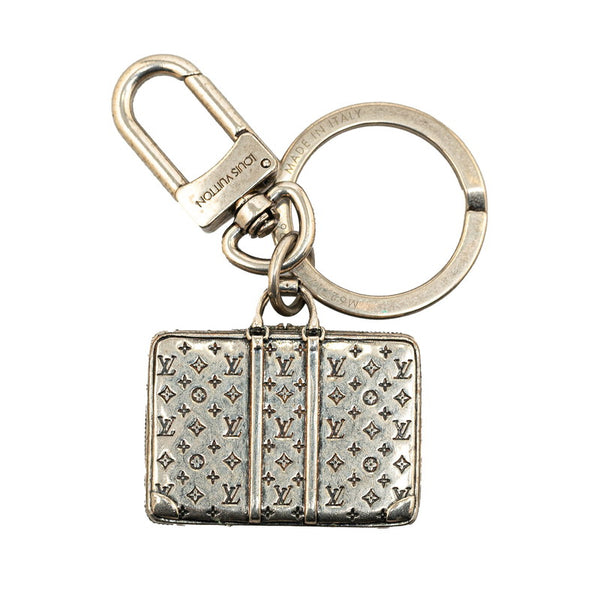 ルイ ヴィトン モノグラム ザ シリウス トラベル キーホルダー バッグチャーム M62717 シルバー メタル レディース LOUIS VUITTON 【中古】