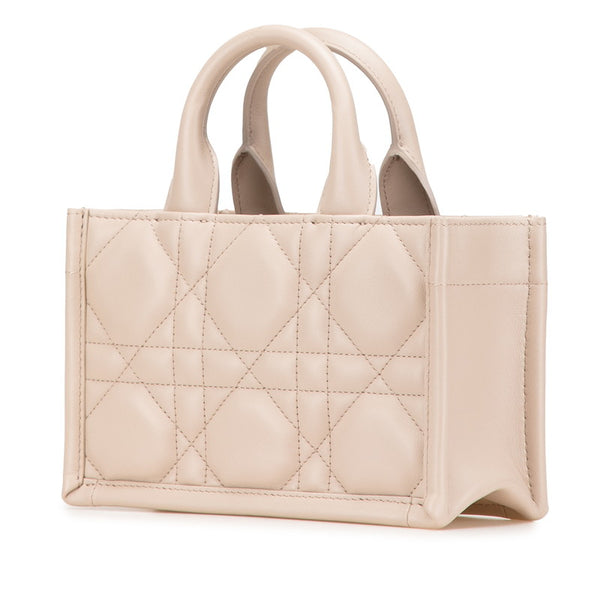 ディオール マクロカナージュ ハンドバッグ ショルダーバッグ 2WAY ベージュ レザー レディース Dior 【中古】
