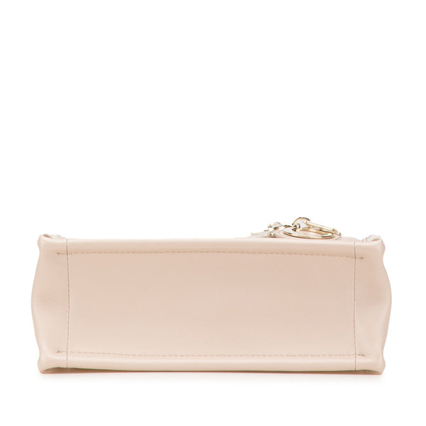 ディオール マクロカナージュ ハンドバッグ ショルダーバッグ 2WAY ベージュ レザー レディース Dior 【中古】