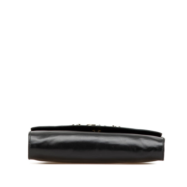 グッチ ズゥミ ハンドバッグ ショルダーバッグ 2WAY 572375 ブラック レザー レディース GUCCI 【中古】