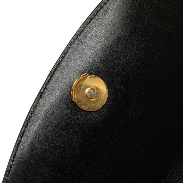 グッチ ズゥミ ハンドバッグ ショルダーバッグ 2WAY 572375 ブラック レザー レディース GUCCI 【中古】