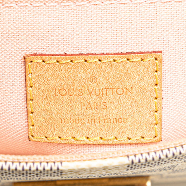 ルイ ヴィトン ダミエ クロワゼット ハンドバッグ ショルダーバッグ 2WAY N41581 ホワイト PVC レザー レディース LOUIS VUITTON 【中古】