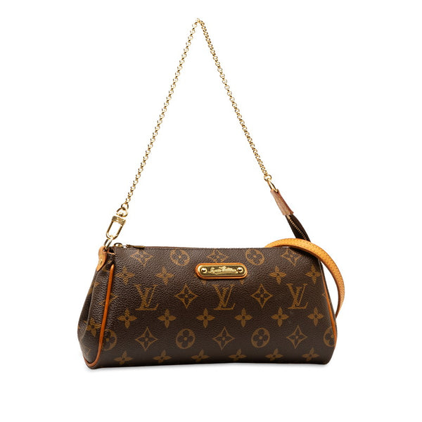 ルイ ヴィトン モノグラム エヴァ ハンドバッグ ショルダーバッグ 2WAY M95567 ブラウン PVC レザー レディース LOUIS VUITTON 【中古】