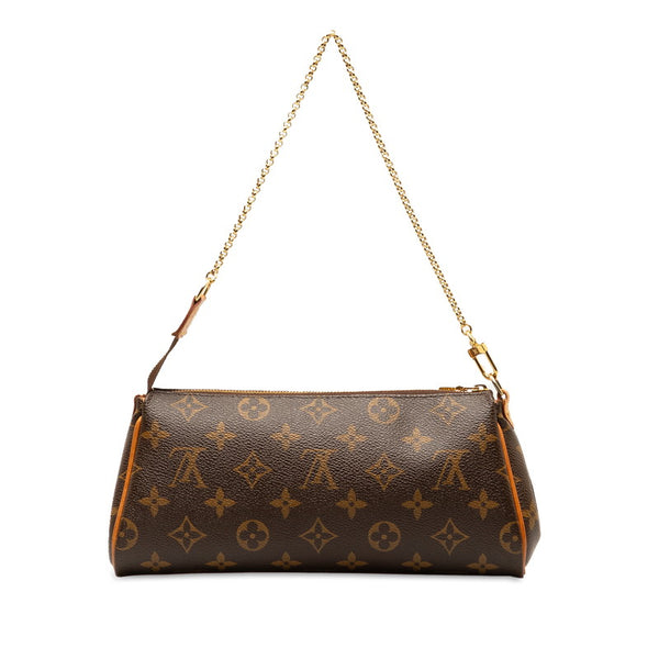 ルイ ヴィトン モノグラム エヴァ ハンドバッグ ショルダーバッグ 2WAY M95567 ブラウン PVC レザー レディース LOUIS VUITTON 【中古】