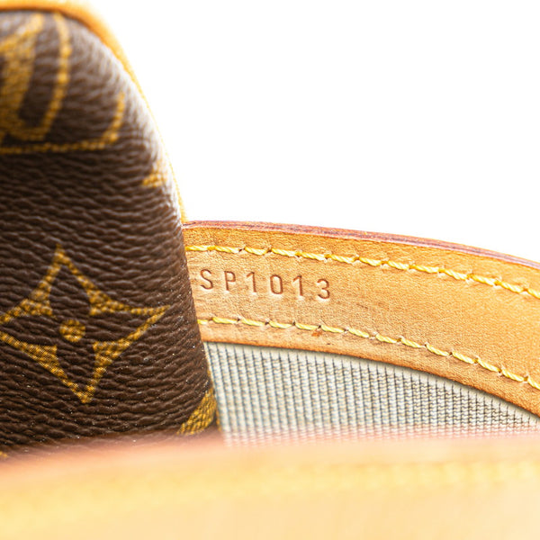 ルイ ヴィトン モノグラム リポーターPM 斜め掛け ショルダーバッグ  M45254 ブラウン PVC レザー レディース LOUIS VUITTON 【中古】