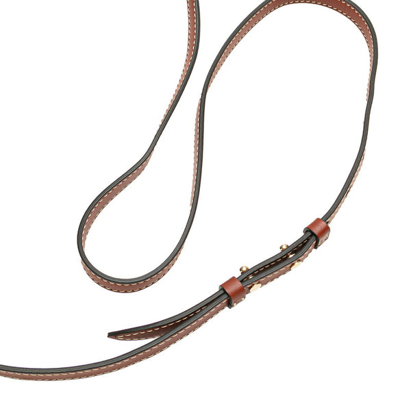 クロエ ウッディ スモール ハンドバッグ ショルダーバッグ 2WAY ベージュ ブラウン キャンバス レザー レディース Chloe 【中古】