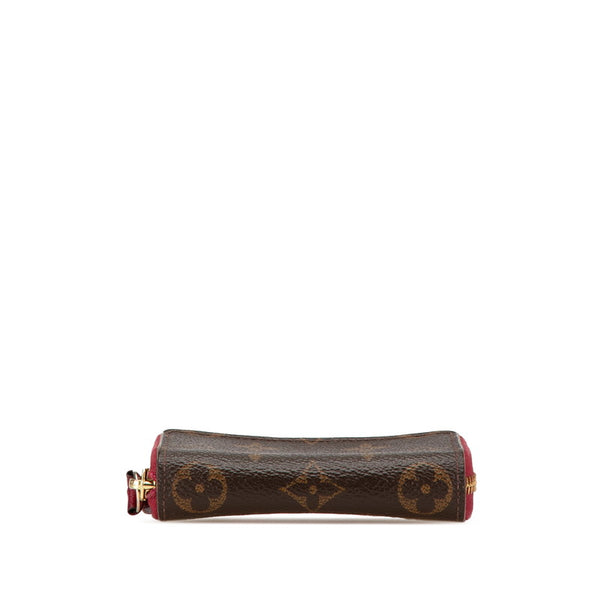 ルイ ヴィトン モノグラム ミュティカルト カードケース M61299 フューシャ レッド PVC レザー レディース LOUIS VUITTON 【中古】