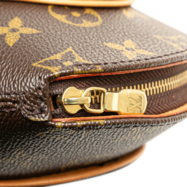 ルイ ヴィトン モノグラム ミニ エリプス ポーチ M51129 ブラウン PVC レザー レディース LOUIS VUITTON 【中古】