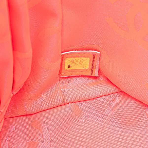 シャネル カンボンライン ココマーク ハンドバッグ トートバッグ ホワイト ブラック レザー レディース CHANEL 【中古】