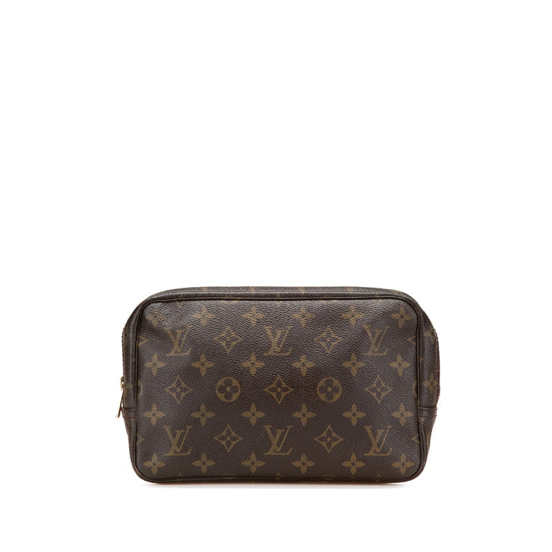 ルイ ヴィトン モノグラム トゥルース トワレット23 セカンドバッグ クラッチバッグ M47524 ブラウン PVC レディース LOUIS VUITTON 【中古】