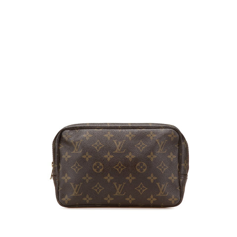 ルイ ヴィトン モノグラム トゥルース トワレット23 セカンドバッグ クラッチバッグ M47524 ブラウン PVC レディース LOUIS VUITTON 【中古】