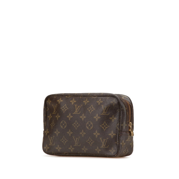 ルイ ヴィトン モノグラム トゥルース トワレット23 セカンドバッグ クラッチバッグ M47524 ブラウン PVC レディース LOUIS VUITTON 【中古】