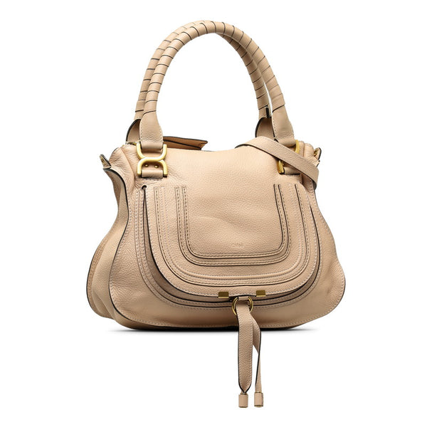 クロエ マーシー トートバッグ ショルダーバッグ 2WAY ピンク レザー レディース Chloe 【中古】