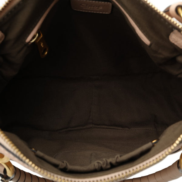 クロエ マーシー トートバッグ ショルダーバッグ 2WAY ピンク レザー レディース Chloe 【中古】