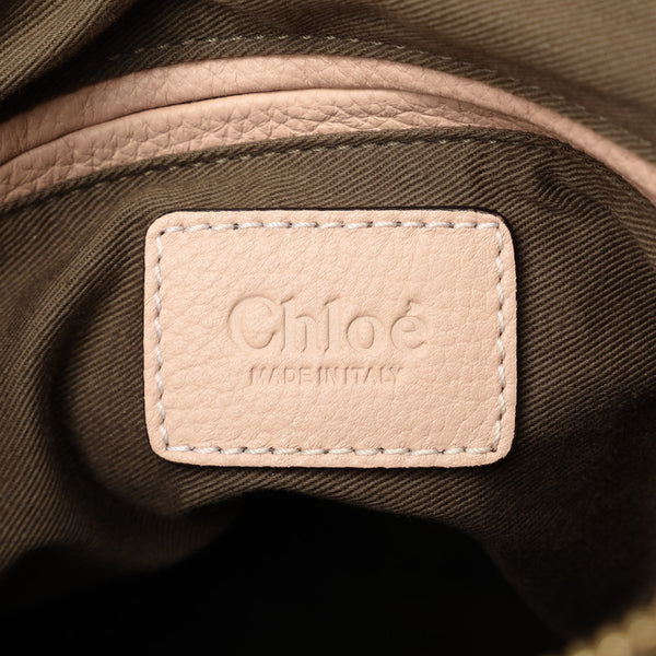 クロエ マーシー トートバッグ ショルダーバッグ 2WAY ピンク レザー レディース Chloe 【中古】