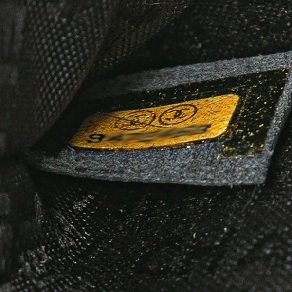 シャネル コスメ柄 ポーチ ベージュ サテン レディース CHANEL 【中古】