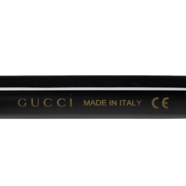 グッチ インターロッキングG スターラインストーン サングラス GG0345SA ブラック ワインレッド プラスチック レディース GUCCI 【中古】