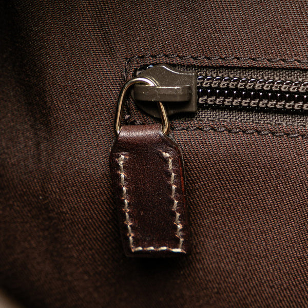 グッチ GGスプリーム リュック バックパック 246103 ベージュ ブラウン PVC レザー レディース GUCCI 【中古】