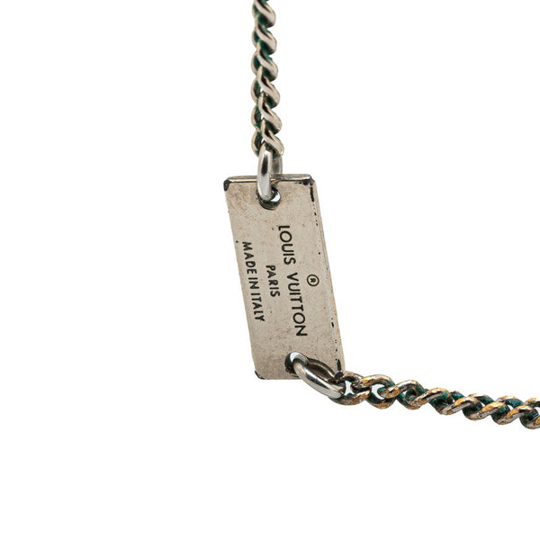 ルイ ヴィトン モノグラム ロケット ネックレス M62484 シルバー メタル レディース LOUIS VUITTON 【中古】