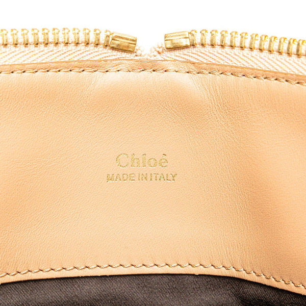 クロエ ベイリー ハンドバッグ ショルダーバッグ 2WAY ベージュ イエロー レザー レディース Chloe 【中古】