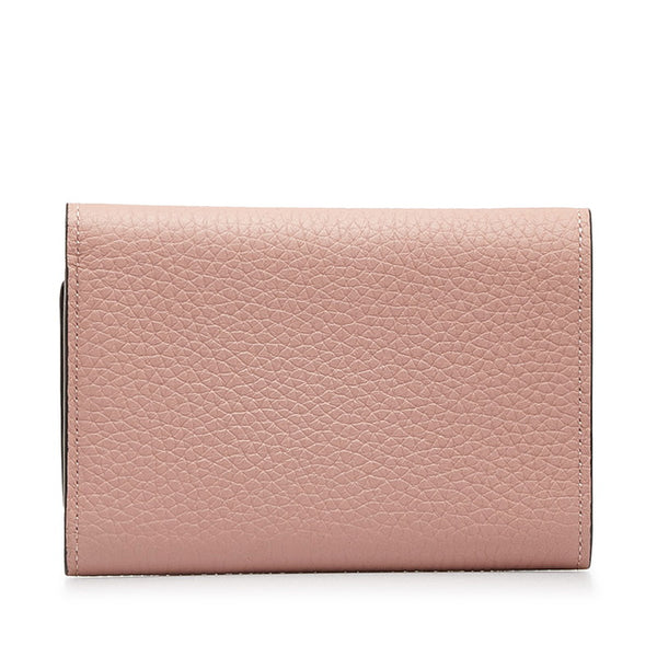 ルイ ヴィトン ポルトフォイユ カプシーヌ コンパクト 三つ折り財布 M62156 ピンク トリヨンレザー レディース LOUIS VUITTON 【中古】