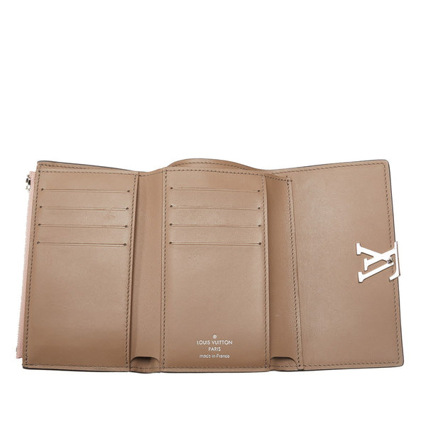 ルイ ヴィトン ポルトフォイユ カプシーヌ コンパクト 三つ折り財布 M62156 ピンク トリヨンレザー レディース LOUIS VUITTON 【中古】