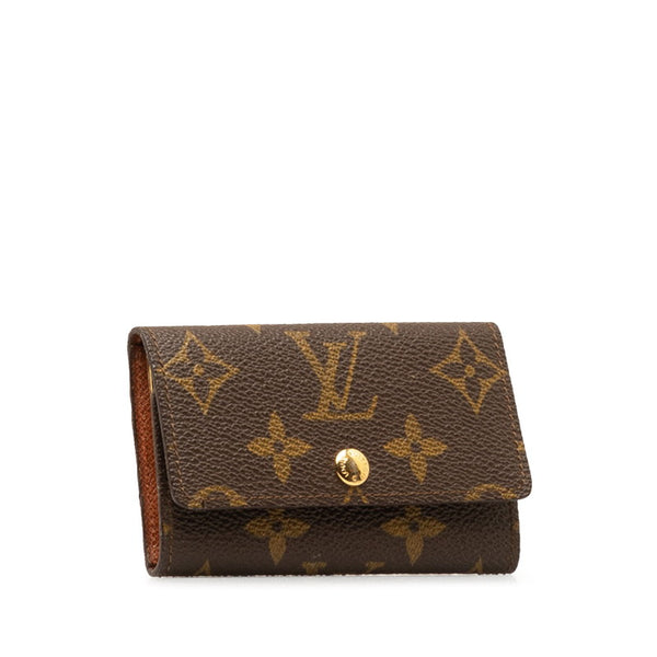 ルイ ヴィトン モノグラム ミュルティクレ6 キーケース M62630 ブラウン PVC レザー レディース LOUIS VUITTON 【中古】