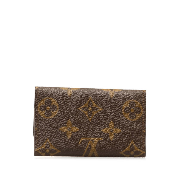 ルイ ヴィトン モノグラム ミュルティクレ6 キーケース M62630 ブラウン PVC レザー レディース LOUIS VUITTON 【中古】
