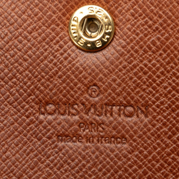 ルイ ヴィトン モノグラム ミュルティクレ6 キーケース M62630 ブラウン PVC レザー レディース LOUIS VUITTON 【中古】