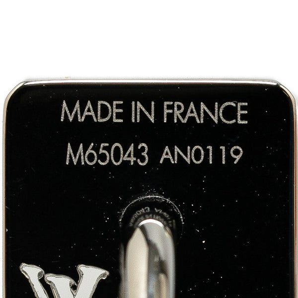 ルイ ヴィトン シャンゼリゼ ブトン ドゥ マンシェット カフス M65043 シルバー メタル レディース LOUIS VUITTON 【中古】