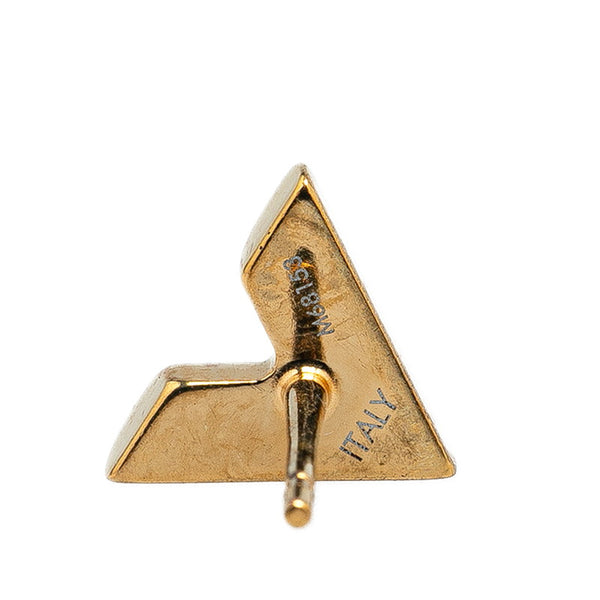 ルイ ヴィトン エセンシャルV ピアス M68153 ゴールド メッキ レディース LOUIS VUITTON 【中古】