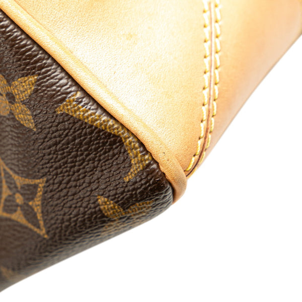 ルイ ヴィトン モノグラム レティーロGM ハンドバッグ ショルダーバッグ 2WAY M40324 ブラウン PVC レザー レディース LOUIS VUITTON 【中古】