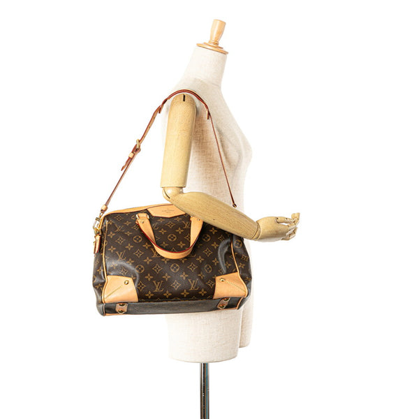ルイ ヴィトン モノグラム レティーロGM ハンドバッグ ショルダーバッグ 2WAY M40324 ブラウン PVC レザー レディース LOUIS VUITTON 【中古】