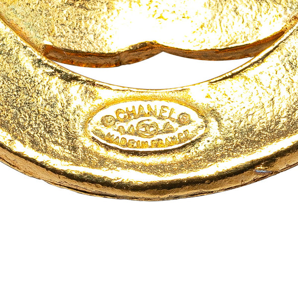 シャネル ヴィンテージ ココマーク ネックレス ゴールド メッキ レディース CHANEL 【中古】