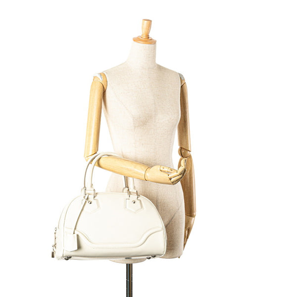 ルイ ヴィトン エピ ボーリング モンテーニュPM ハンドバッグ M5932J イヴォワール ホワイト レザー レディース LOUIS VUITTON 【中古】