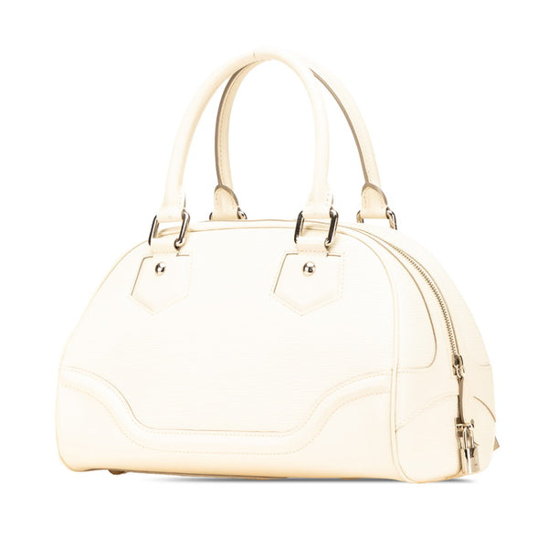 ルイ ヴィトン エピ ボーリング モンテーニュPM ハンドバッグ M5932J イヴォワール ホワイト レザー レディース LOUIS VUITTON 【中古】
