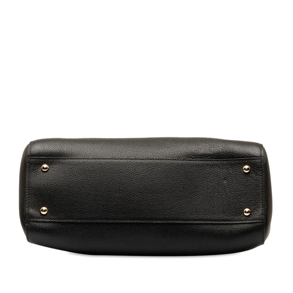 シャネル ココマーク ネオエグゼクティブトート ハンドバッグ ショルダーバッグ 2WAY A69930 ブラック キャビアスキン レディース CHANEL 【中古】