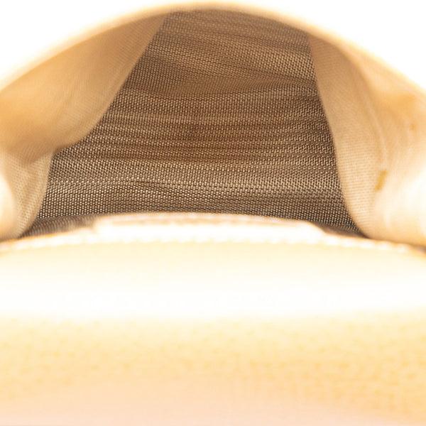 シャネル ココマーク シガレットケース タバコケース A13511 ベージュ キャビアスキン レディース CHANEL 【中古】