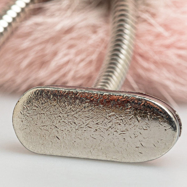 フェンディ モンスター バグズ キーホルダー バッグチャーム ピンク マルチカラー ファー レディース FENDI 【中古】