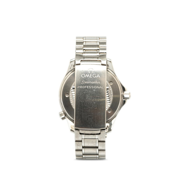 オメガ シーマスター プロフェッショナル 300 腕時計 2254.50 自動巻き ブラック文字盤 ステンレススチール メンズ OMEGA 【中古】