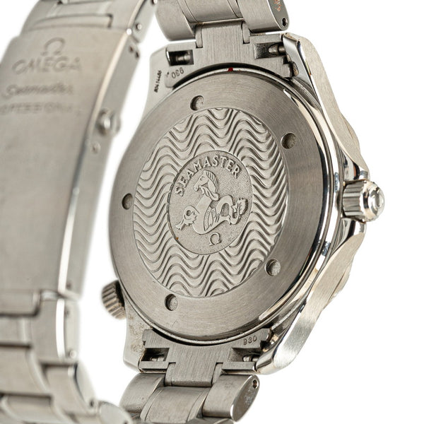 オメガ シーマスター プロフェッショナル 300 腕時計 2254.50 自動巻き ブラック文字盤 ステンレススチール メンズ OMEGA 【中古】