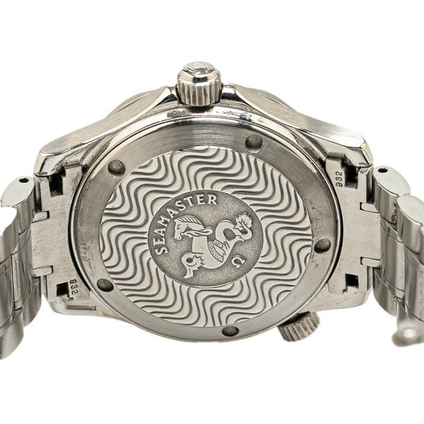 オメガ シーマスター300 プロフェッショナル 腕時計 2262.50 クオーツ ブラック文字盤 ステンレススチール メンズ OMEGA 【中古】