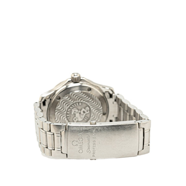 オメガ シーマスター300 プロフェッショナル 腕時計 2262.50 クオーツ ブラック文字盤 ステンレススチール メンズ OMEGA 【中古】