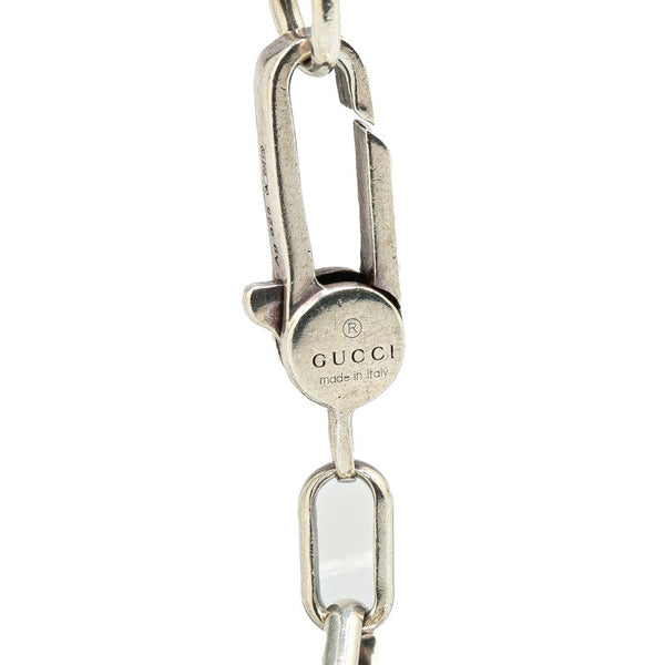 グッチ インターロッキングG チェーンネックレス 295710 SV925 シルバー レディース GUCCI 【中古】
